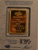 1 oz .999 Fine Gold Bar Swiss