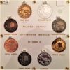 1959 Alaska - Hawaii Statehood Combined MISHLER ISSUE. All Serial #23. Complete Set.