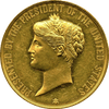 1885 U.S. Mint Gold Life Saving Medal LS-3 With Original Case