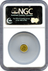 (82) 1853 Cal Gold 25c BG-222 Small Head Liberty NGC MS63