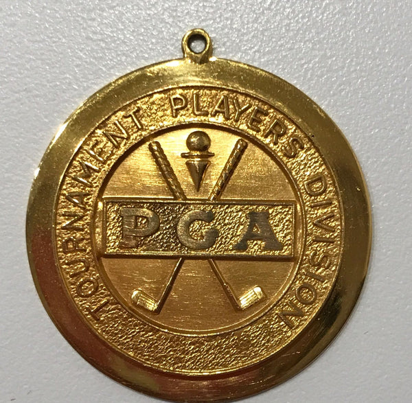 1974 PGA "THE B.C. OPEN" GOLD OFFICIAL MEDAL. RICHIE KARL.  "Unique As Struck" "14K Solid Gold"