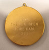 1974 PGA "THE B.C. OPEN" GOLD OFFICIAL MEDAL. RICHIE KARL.  "Unique As Struck" "14K Solid Gold"