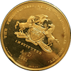 1870 U.S. Mint Julian-AM-65 Gold Medal With Original Case