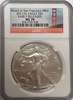 (#218) Struck at the Sanfrancisco Mint 2011-S Eagle S$1. Early Releases. NGC MS70