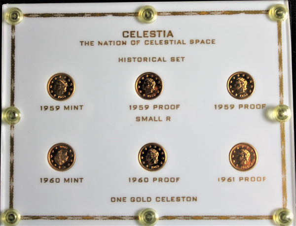 Celestia - The Nation of Celestial Space Historical 6 Piece Set