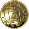 Utah - The Beehive State Gold Commemorative. $20 Size. Extremely Rare