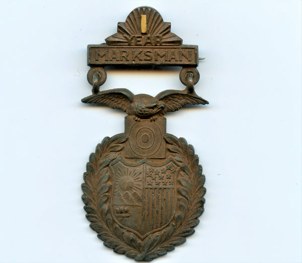 Tiffany Badge "Year Marksman"