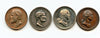 U.S. Mint Presidential Set. Julian PR-26 Silver, Bronze. PR-38 Silver and PR-42